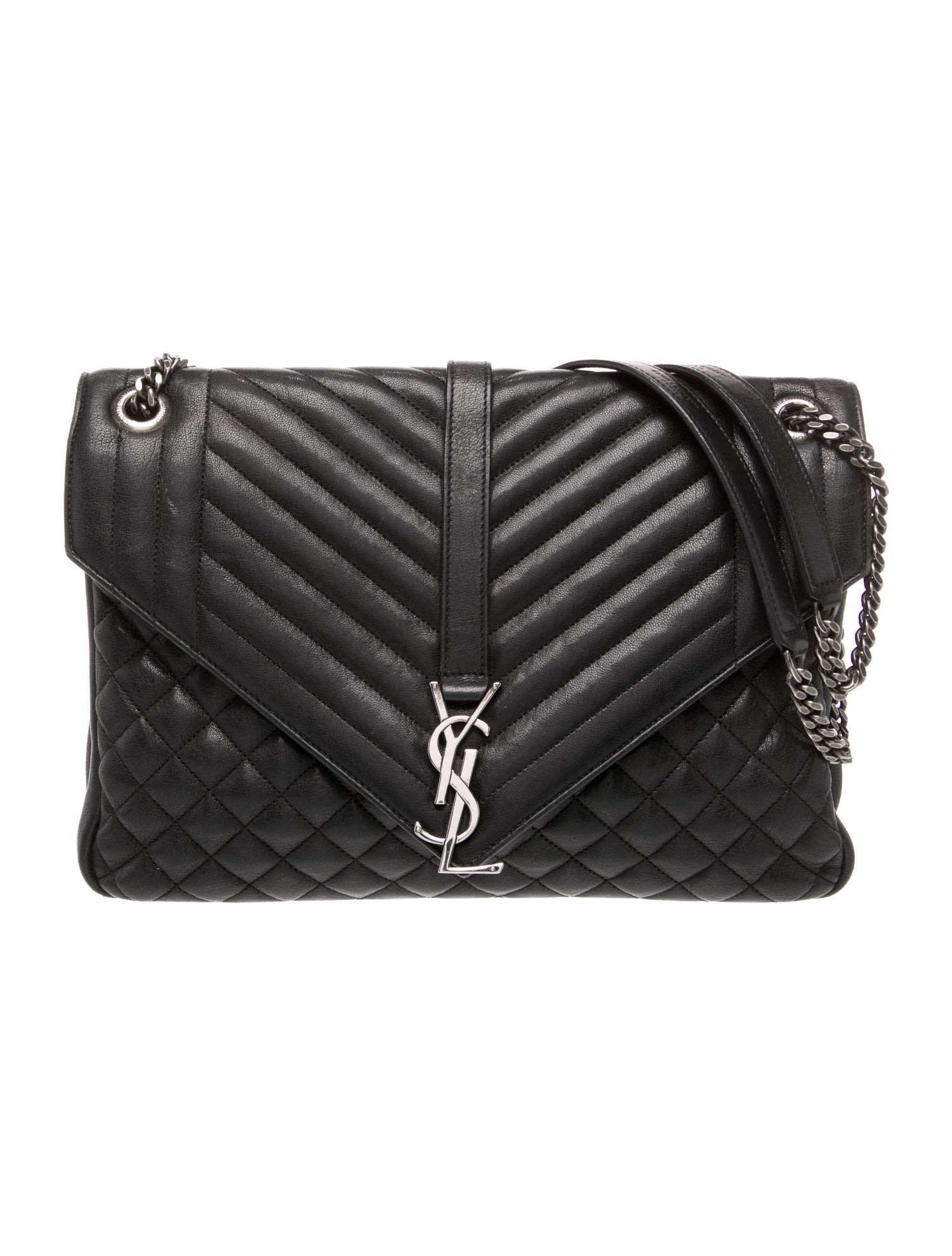 Saint Laurent Leather Envelope